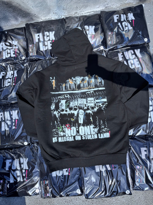 “FUCK ICE❗️” ZIPUP HOODIES